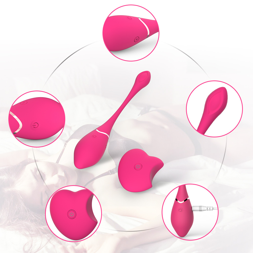 Silicone remote control wireless egg vibrator for women, sex toy for adults, G-spot massager, dildo:圖片 3