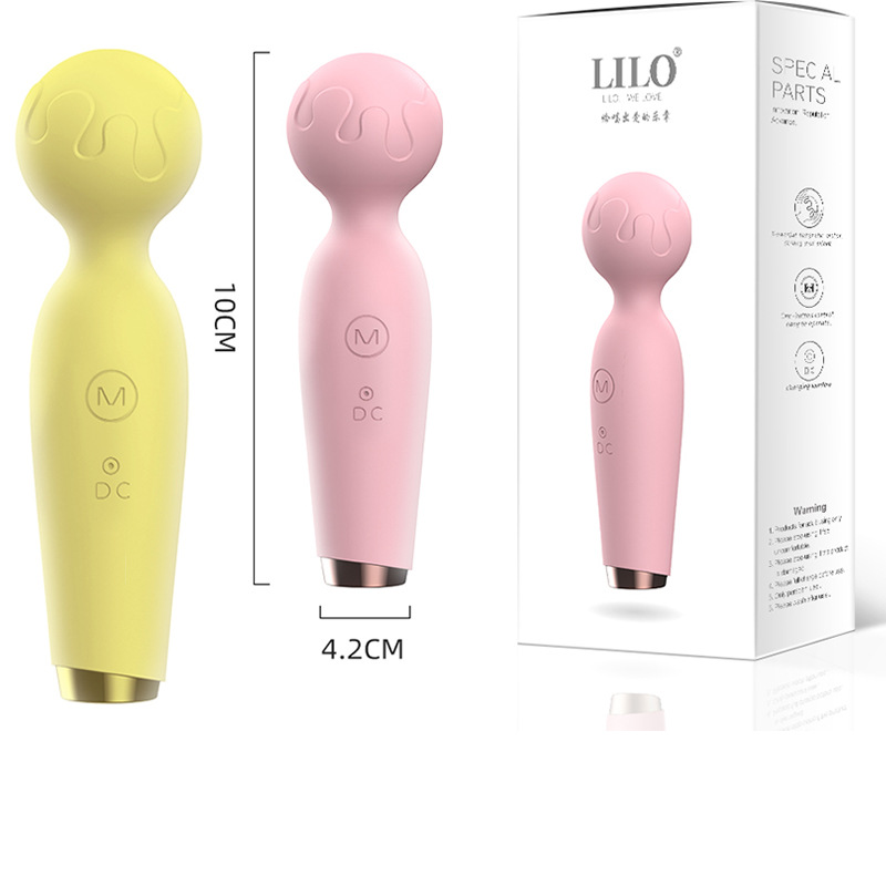 Mini Microphone AV Vibration Stick Female Masturbation Utensils Sex Toys Adult Sexual Products Female G-Dot Second Trend