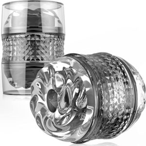 O1CN01UgchTW2J3DzpF6mYR_2278459365-0-cib.jpg Diamond crystal airplane cup masturbator, men's clip suction penis trainer, adult adult sexual products