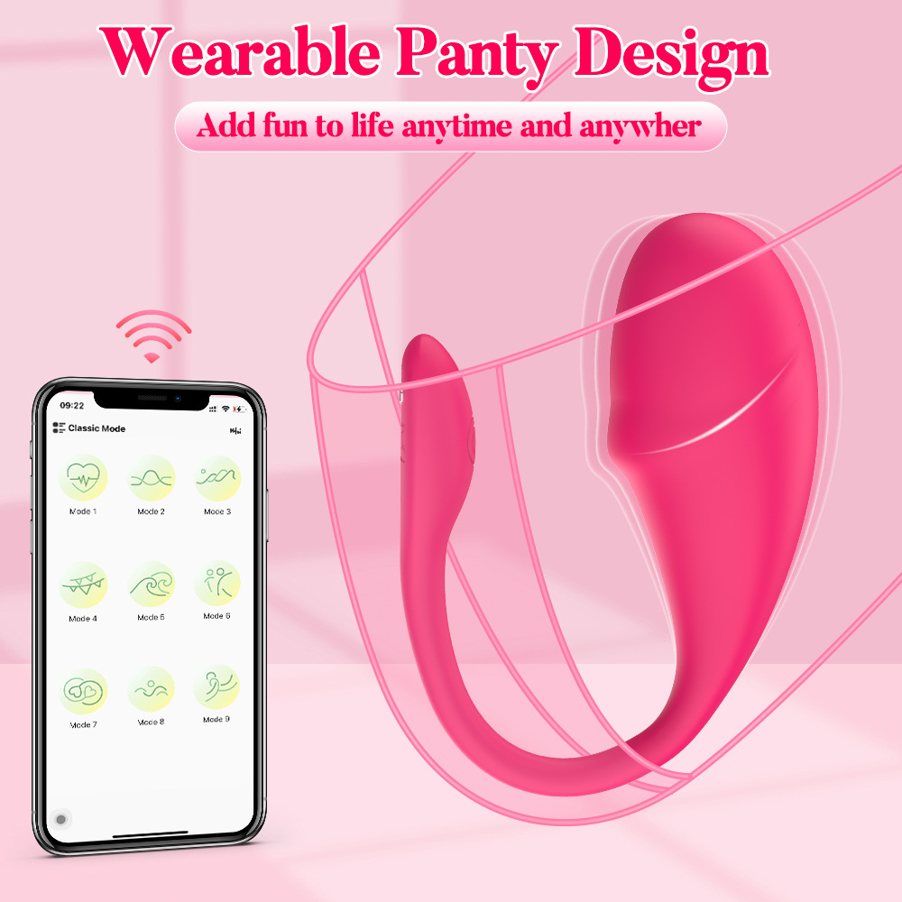 Dolphin Full Pack Adhesive 9-Frequency App Remote Wireless Control Jumping Egg Female Masturbator:圖片 2