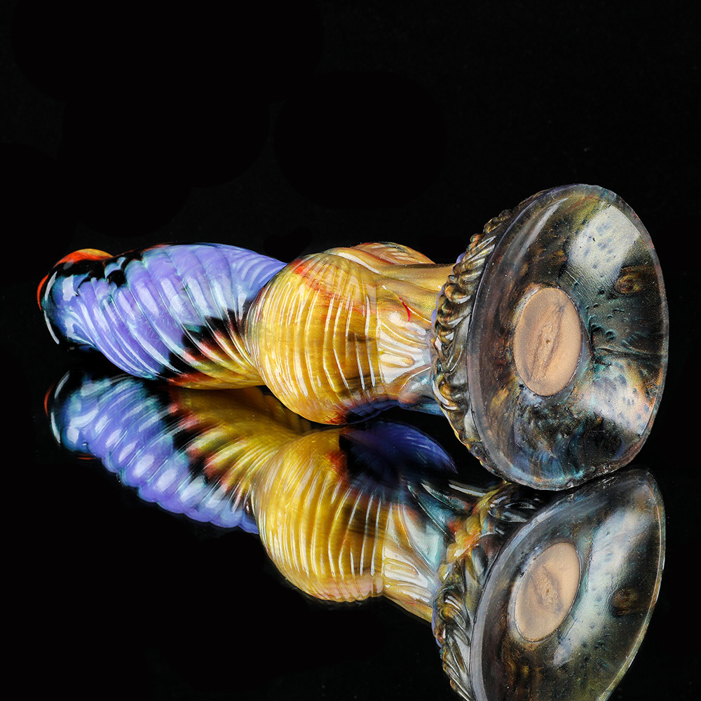 Liquid silicone dildo Phoenix remote control telescopic vibration dildo shaped dildo female masturbation adult harem:圖片 4