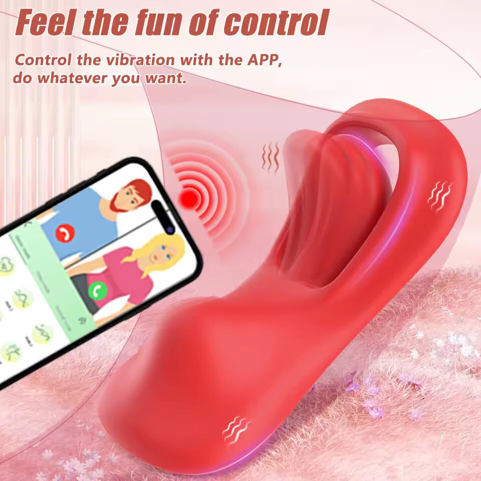 Wireless APP remote control wearable massager sex toy for women hollow out wearable dual motor vibration tapping:圖片 2