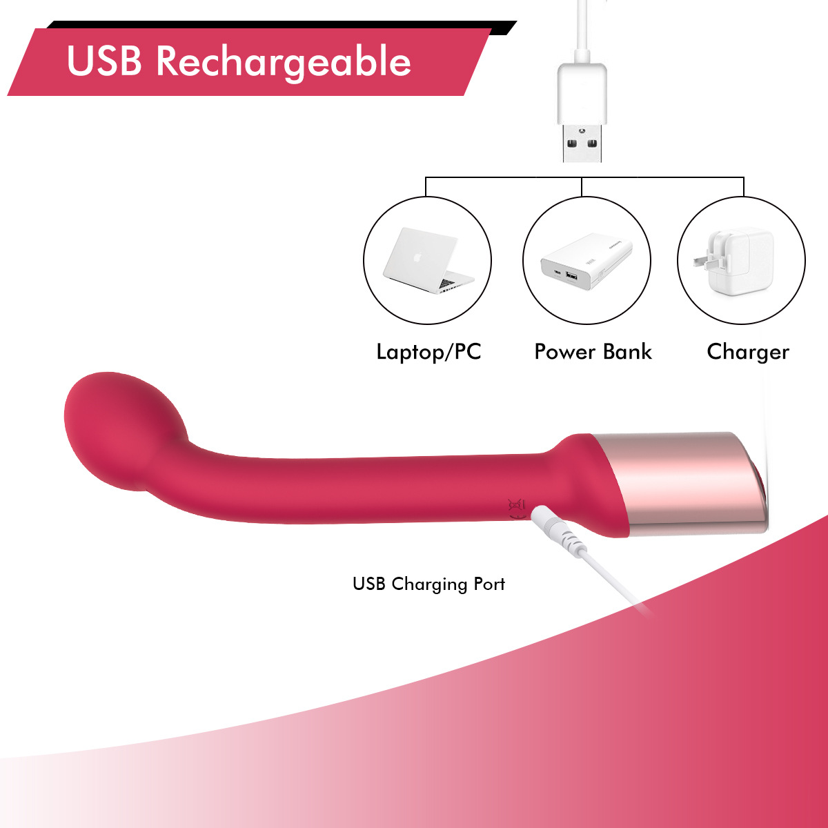 Stimulating Point Tide Pen Vibration 10 Frequency AV Stick Female Masturbation Massager Sex Products:圖片 4